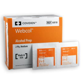 Alcohol Prep Pads - Webcol®