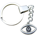 Keychain - Silver Eye