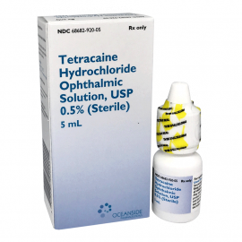 Tetracaine 0.5% Solution - 5 mL 