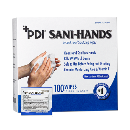PDI Sani-Hands® Instant Hand Sanitizing Wipes