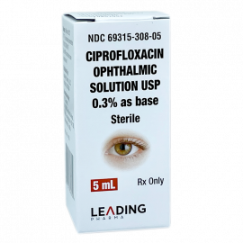 Ciprofloxacin 0.3% Solution