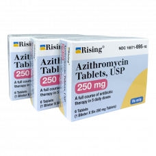 Azithromycin 250 mg - Exp. 3/22 - 18 Tabs