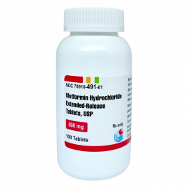 Metformin HCl 500 mg Extended-Release Tablets