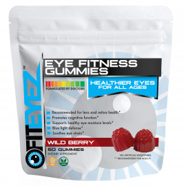 Fit Eyez™ Eye Fitness Gummies - Wild Berry