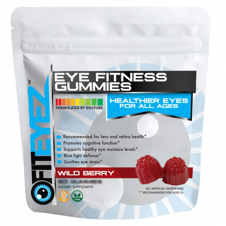 Fit Eyez™ Eye Fitness Gummies - Wild Berry - Sample Pack