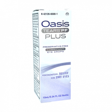 Oasis TEARS® PF PLUS Preservative-Free Lubricant Drops