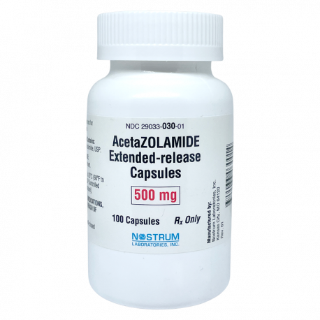 Acetazolamide 500 mg (Extended Release)