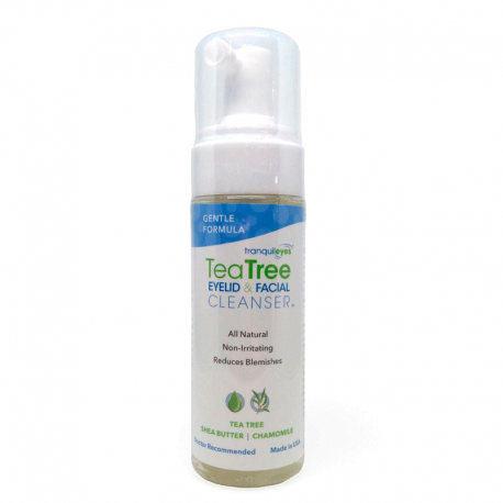 Gentle Formula 1% Tea Tree Eyelid & Facial Cleanser 180 mL