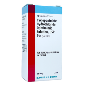 Cyclopentolate 1% 2 mL - B&L
