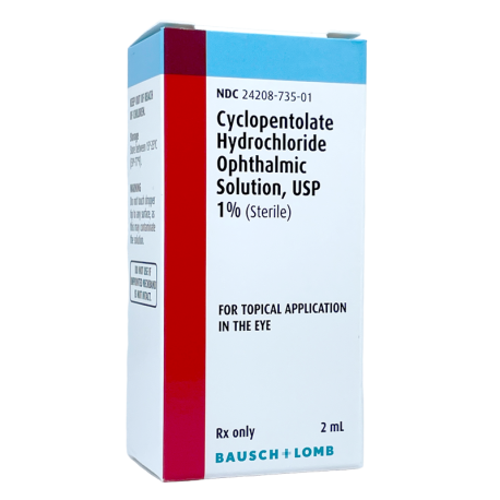 Cyclopentolate 1% 2 mL - B&L