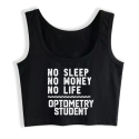 Optometry Student Cropped Tank