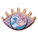 Eye of the Wave Pin