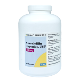 Amoxicillin 500 mg - 500 caps