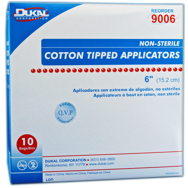 Cotton Tipped Applicators 6 Non Sterile