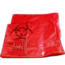 Biohazard Waste Bags - 10 Gallon
