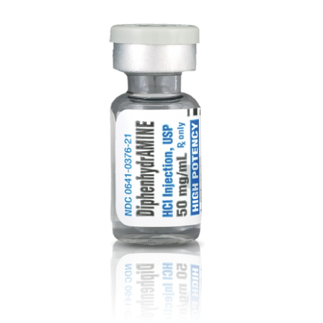 Diphenhydramine HCI 50 mg/mL Inj