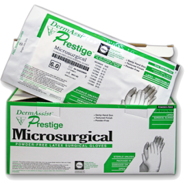 DermAssist™️ Prestige® Latex, Powder-Free Microsurgical Gloves