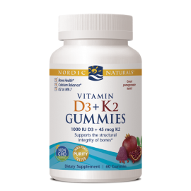 Nordic Naturals Vitamin D3+K2 Gummies