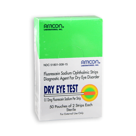 Dry Eye Test Strips 0.12 mg