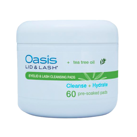 Oasis Lid & Lash + Tea Tree Oil Cleansing Pads