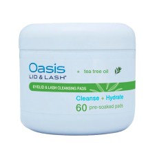 Oasis Lid & Lash + Tea Tree Oil Cleansing Pads