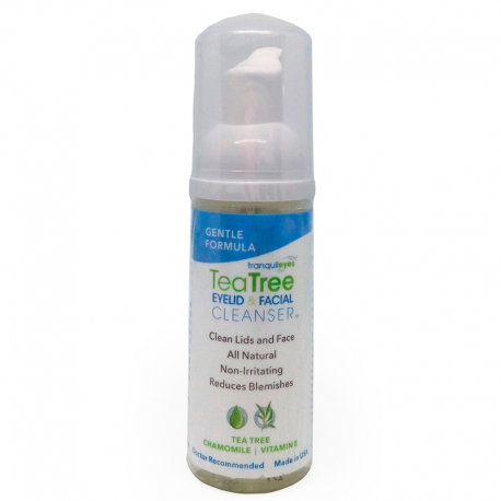 Gentle Formula 1% Tea Tree Eyelid & Facial Cleanser 50 mL